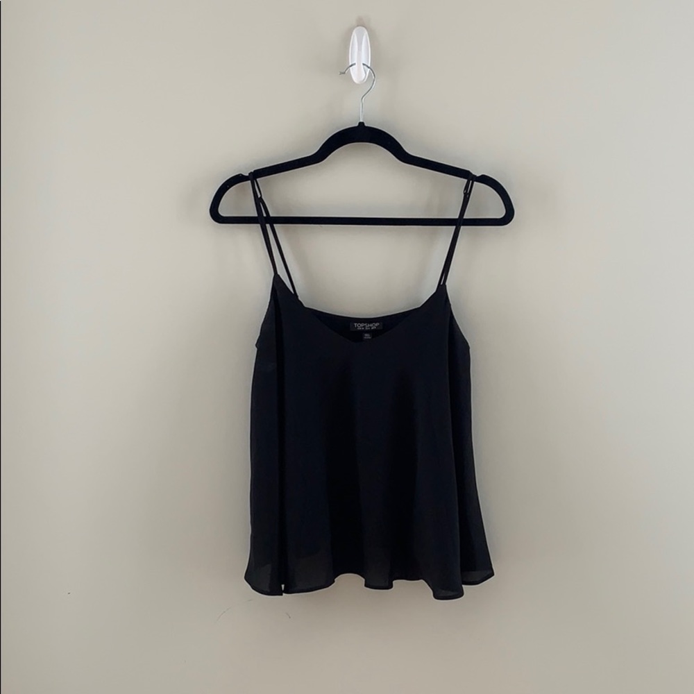 Black Topshop basic tank